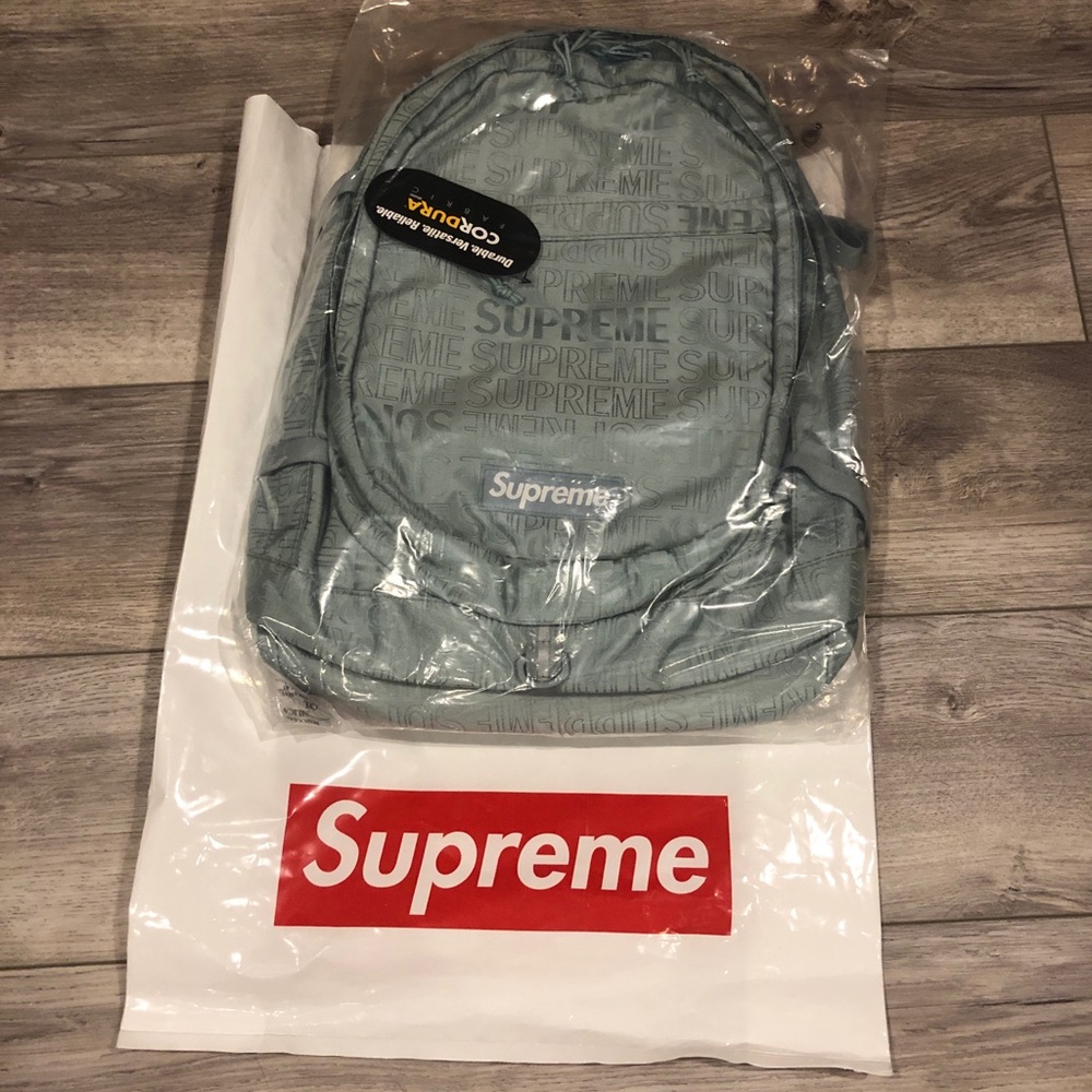 Supreme SS19 backpack in ICE color